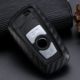 Carbon Fiber Pattern Silicone Smart Key Protective Case