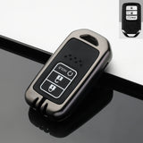 Honda Accord & Civic Remote Key Fob Cover: Zinc Alloy & Silica Gel Shell