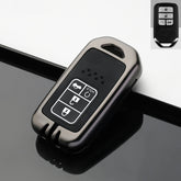 Honda Accord & Civic Remote Key Fob Cover: Zinc Alloy & Silica Gel Shell