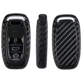 Universal Carbon Fiber Texture Silicone Key Fob Cover