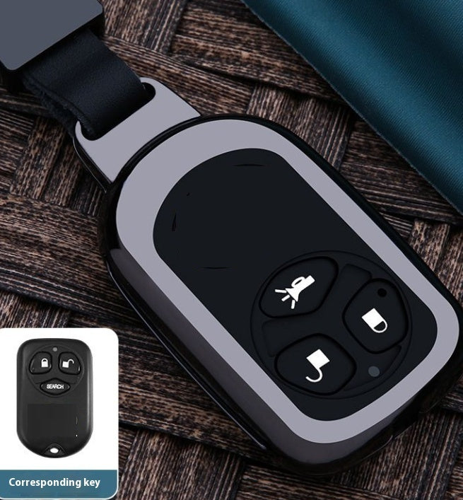 Toyota E & F Series Remote Key Fob Cover: Minimalist Zinc Alloy Shell