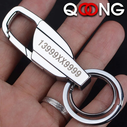 Car Plate Keychain