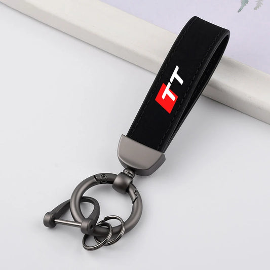 Audi Suede Keychain