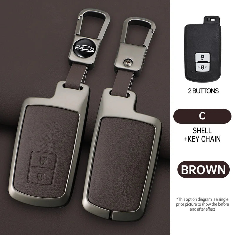 Car Remote Key Case Cover Shell for Toyota Auris Camry RAV4 Avalon Yaris Verso 2012 2013 2014 2015 2016 2017 2018 Accessories