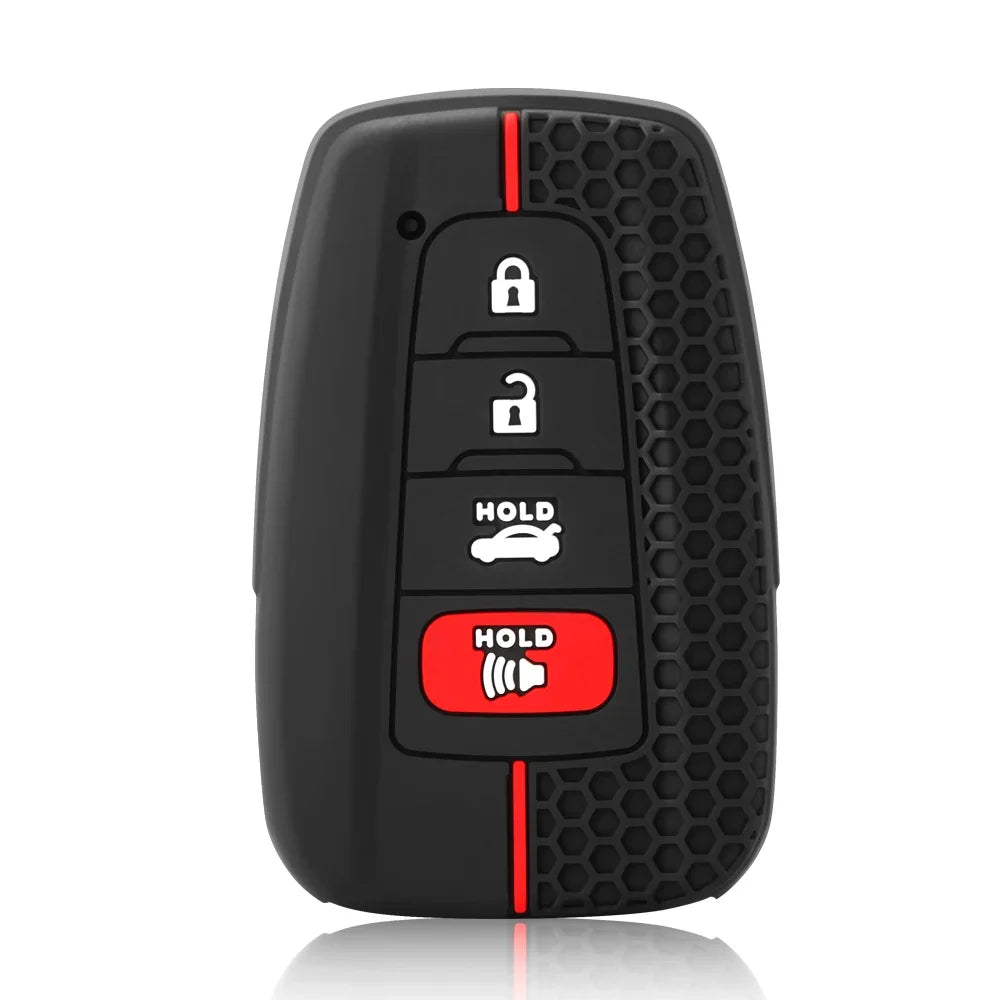Toyota Remote Key Fob Cover for Camry, RAV4, Corolla: Soft Silica Gel Protector