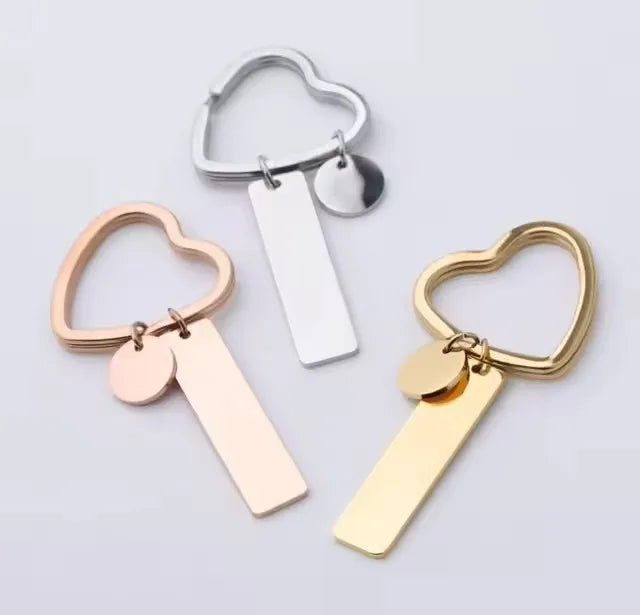 Mirror Stainless Keychain