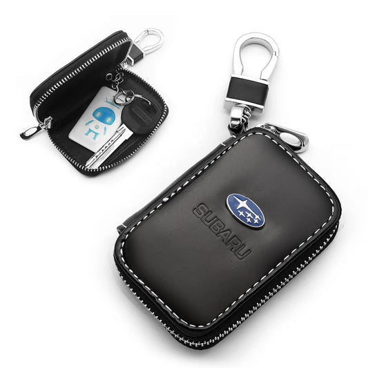 Subaru Leather Key Case