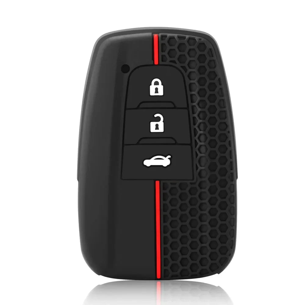 Toyota Remote Key Fob Cover for Camry, RAV4, Corolla: Soft Silica Gel Protector