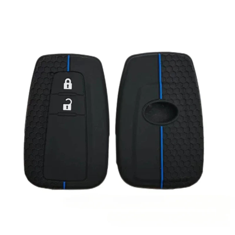 Toyota Remote Key Fob Cover for RAV4, Camry, Corolla: Soft Silicone Protector