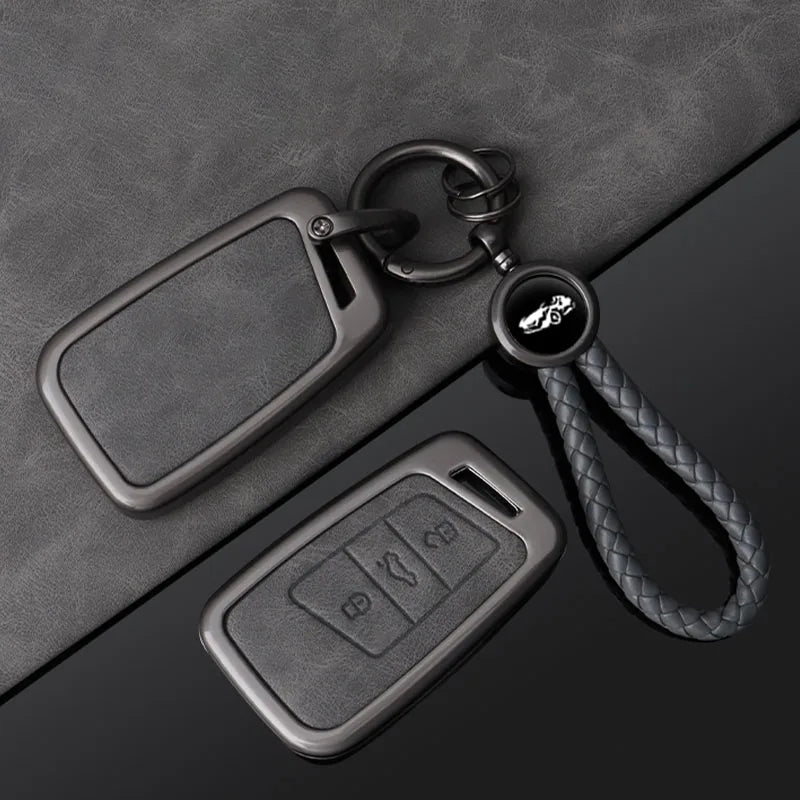 Zinc Alloy Car Key Case Cover Shell for VW Volkswagen Magotan GTE Passat B6 B7 B8 CC Skoda Fabia Superb Kodiaq A7 Accessory