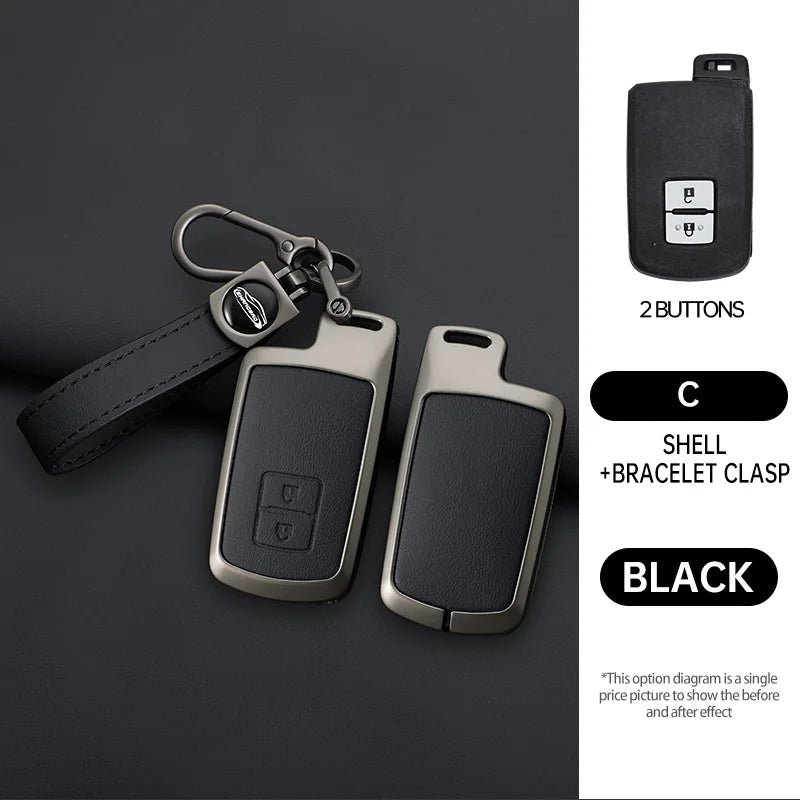 Car Remote Key Case Cover Shell for Toyota Auris Camry RAV4 Avalon Yaris Verso 2012 2013 2014 2015 2016 2017 2018 Accessories