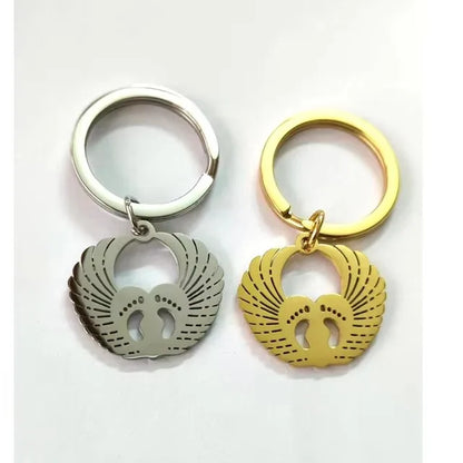 Mirror Stainless Keychain