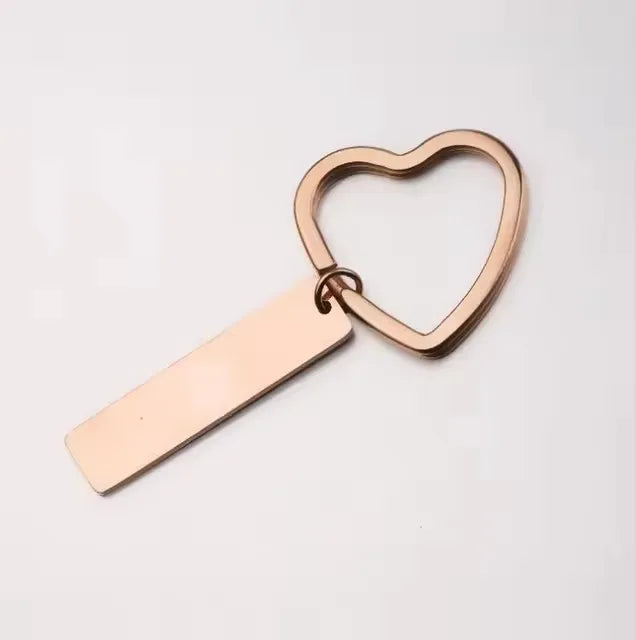 Mirror Stainless Keychain