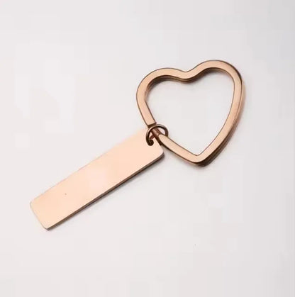 Mirror Stainless Keychain