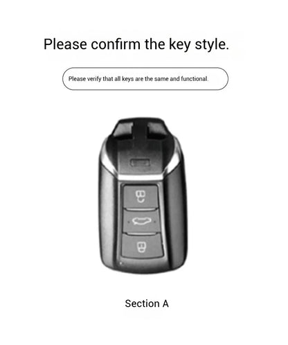 Zinc Alloy Key Cover