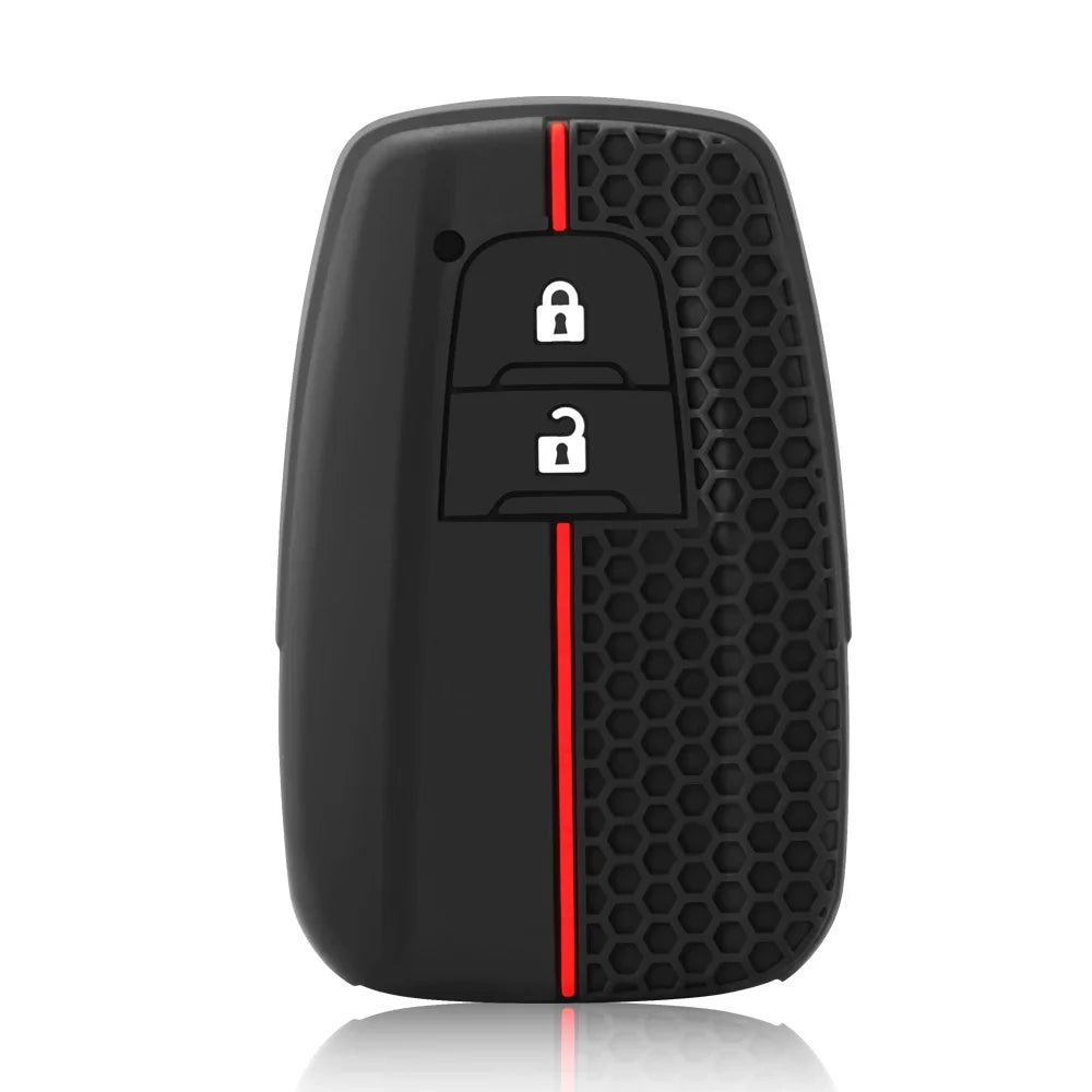 Toyota Remote Key Fob Cover for Camry, RAV4, Corolla: Soft Silica Gel Protector