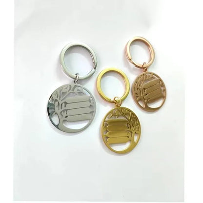 Mirror Stainless Keychain