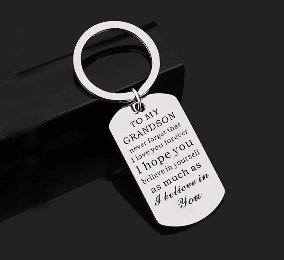 Mirror Stainless Keychain