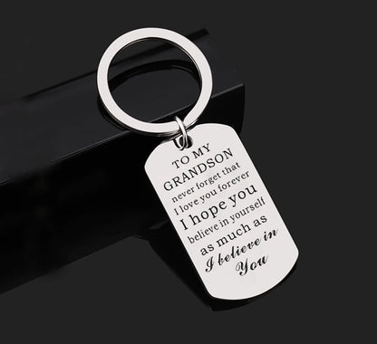 Mirror Stainless Keychain