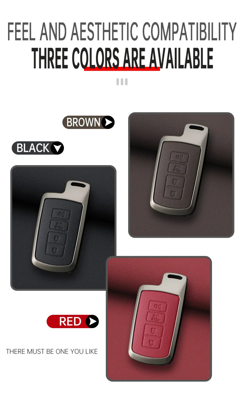 Car Remote Key Case Cover Shell for Toyota Auris Camry RAV4 Avalon Yaris Verso 2012 2013 2014 2015 2016 2017 2018 Accessories