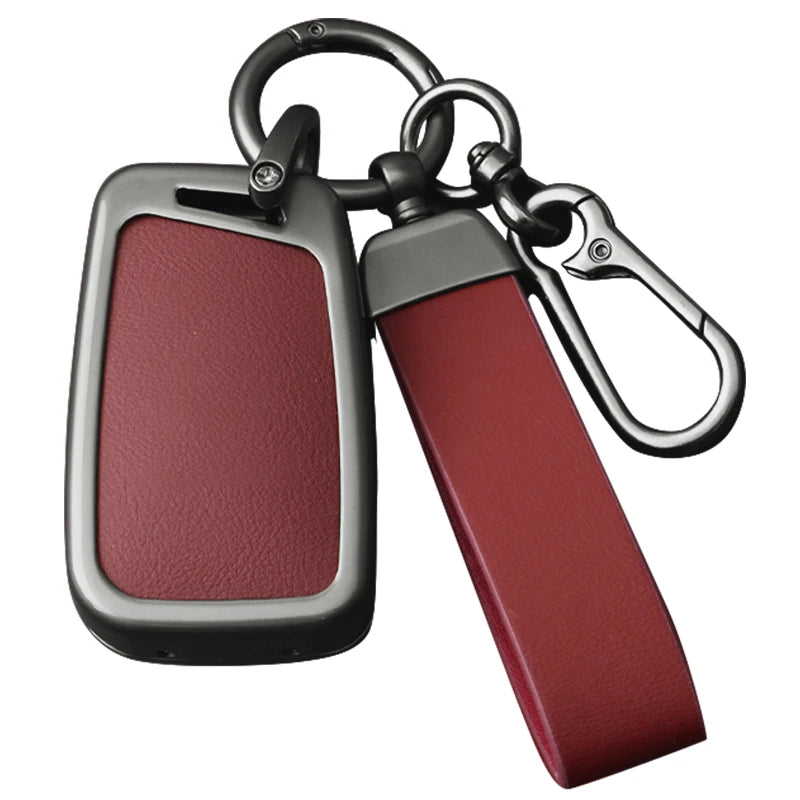 Zinc Alloy Car Key Case Cover Shell for VW Volkswagen Magotan GTE Passat B6 B7 B8 CC Skoda Fabia Superb Kodiaq A7 Accessory