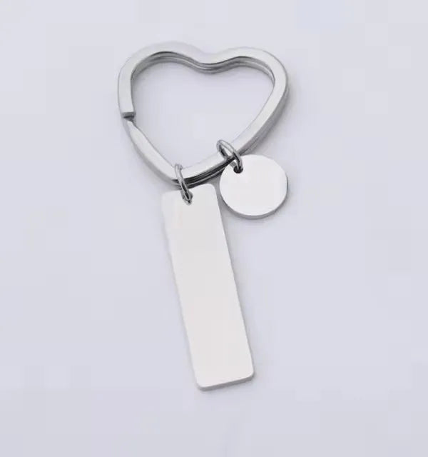 Mirror Stainless Keychain