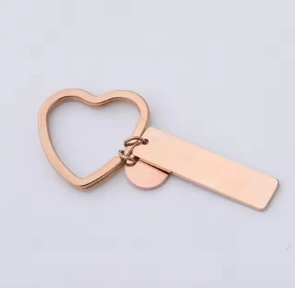 Mirror Stainless Keychain