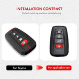 Toyota Remote Key Fob Cover for Camry, RAV4, Corolla: Soft Silica Gel Protector