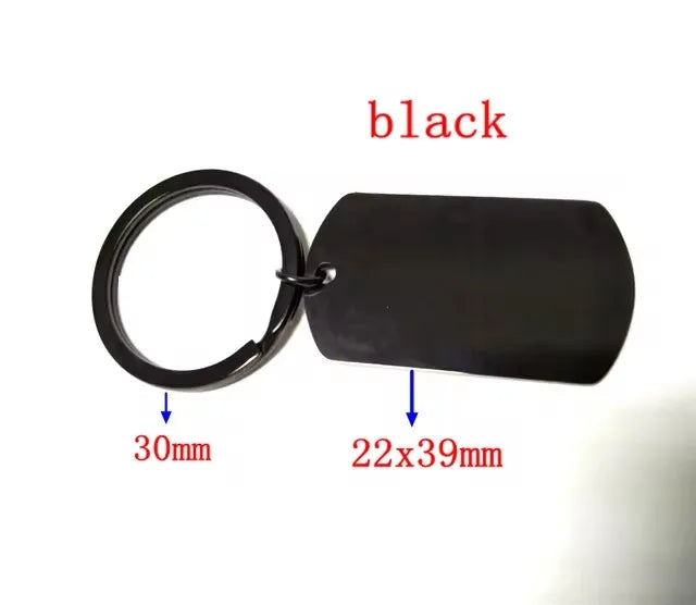 Mirror Stainless Keychain