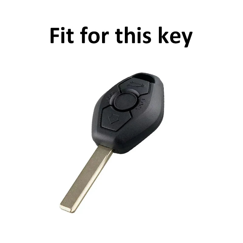 BMW Remote Key Fob Cover for Series 3/5/7, X3/X5: Slim TPU Protection Case