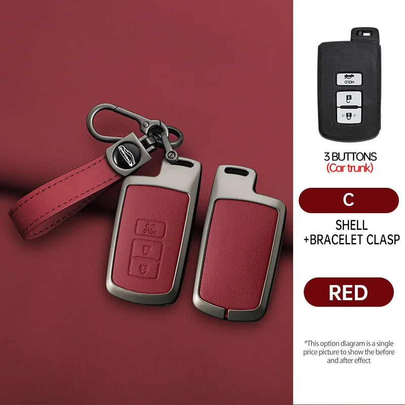 Car Remote Key Case Cover Shell for Toyota Auris Camry RAV4 Avalon Yaris Verso 2012 2013 2014 2015 2016 2017 2018 Accessories