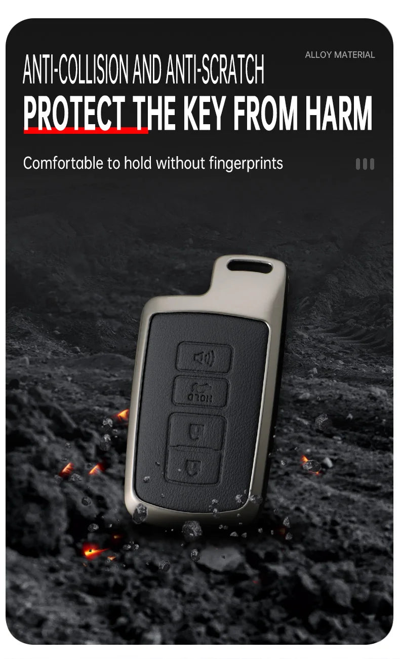 Car Remote Key Case Cover Shell for Toyota Auris Camry RAV4 Avalon Yaris Verso 2012 2013 2014 2015 2016 2017 2018 Accessories