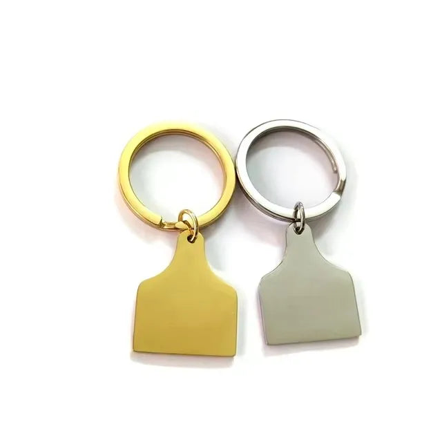 Mirror Stainless Keychain