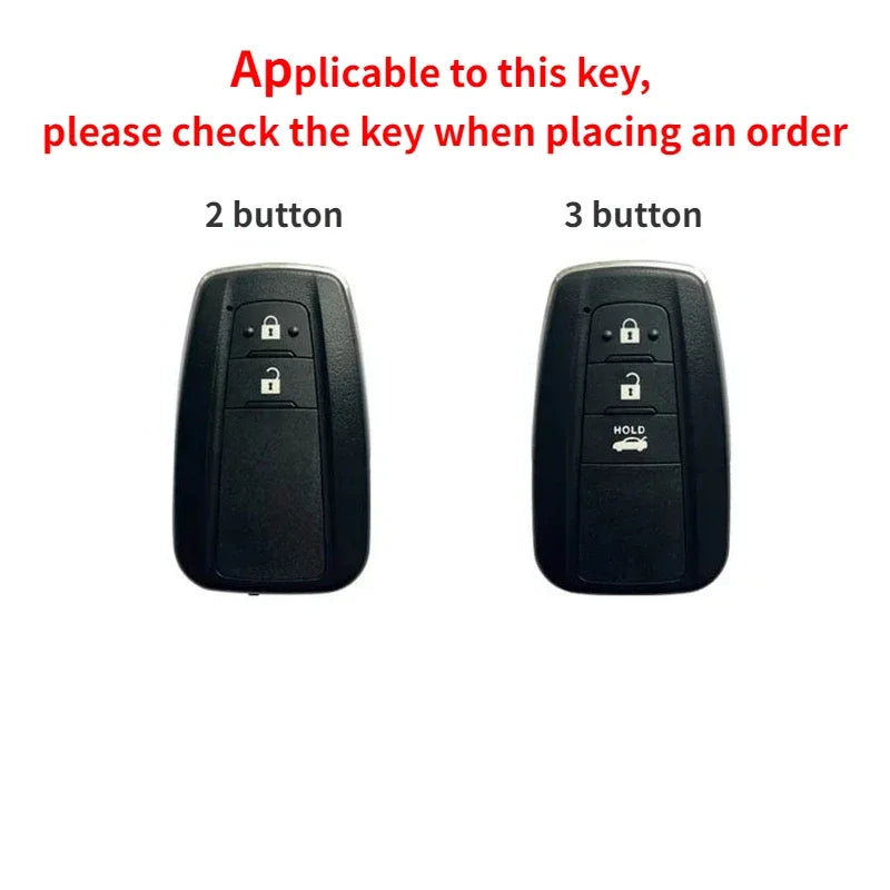 Toyota Remote Key Fob Cover for RAV4, Camry, Corolla: Soft Silicone Protector