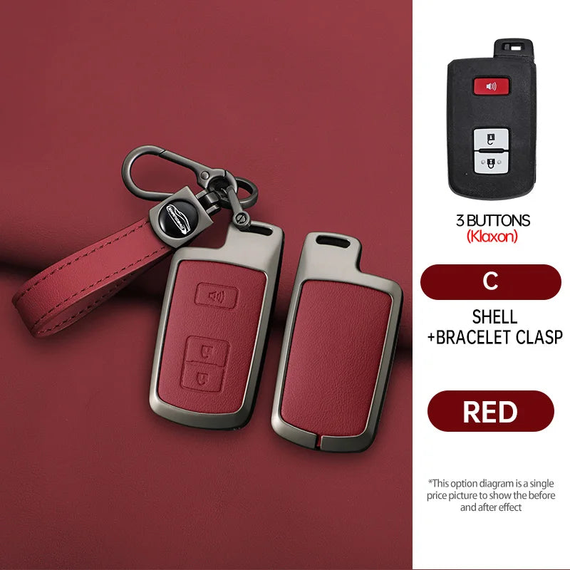 Car Remote Key Case Cover Shell for Toyota Auris Camry RAV4 Avalon Yaris Verso 2012 2013 2014 2015 2016 2017 2018 Accessories