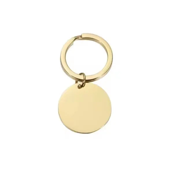 Mirror Stainless Keychain