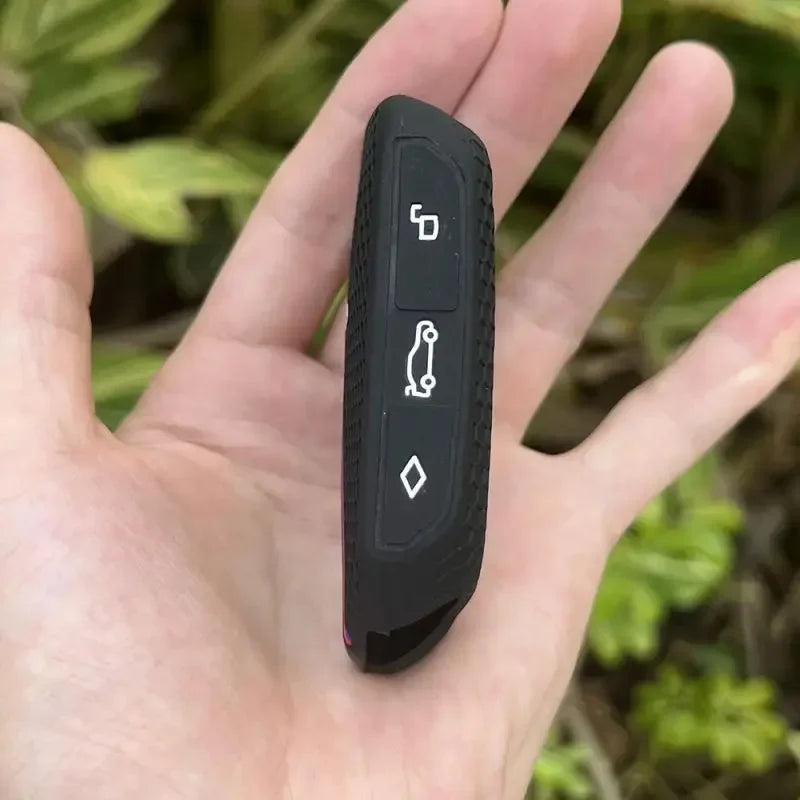 BMW Remote Key Fob Cover for Series 7, X7, X1: Soft Silicone Protector