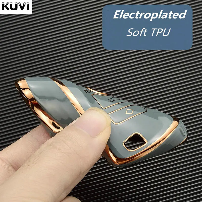 BMW Remote Key Fob Cover for Series 1-7, X1-X5, M3/M4: Flexible TPU Shell