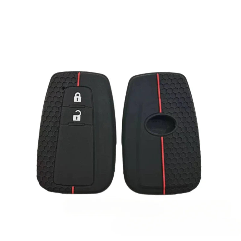 Toyota Remote Key Fob Cover for RAV4, Camry, Corolla: Soft Silicone Protector