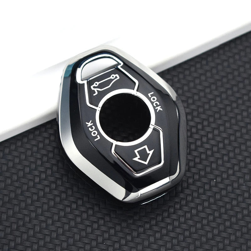 BMW Remote Key Fob Cover for Series 3/5/7, X3/X5: Slim TPU Protection Case