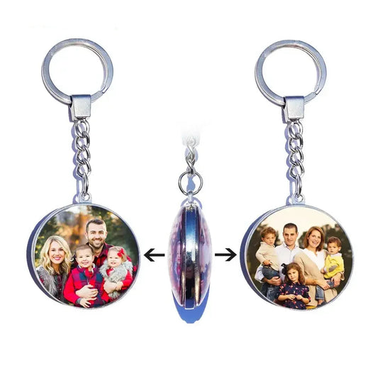 Double-Side Photo Keychain
