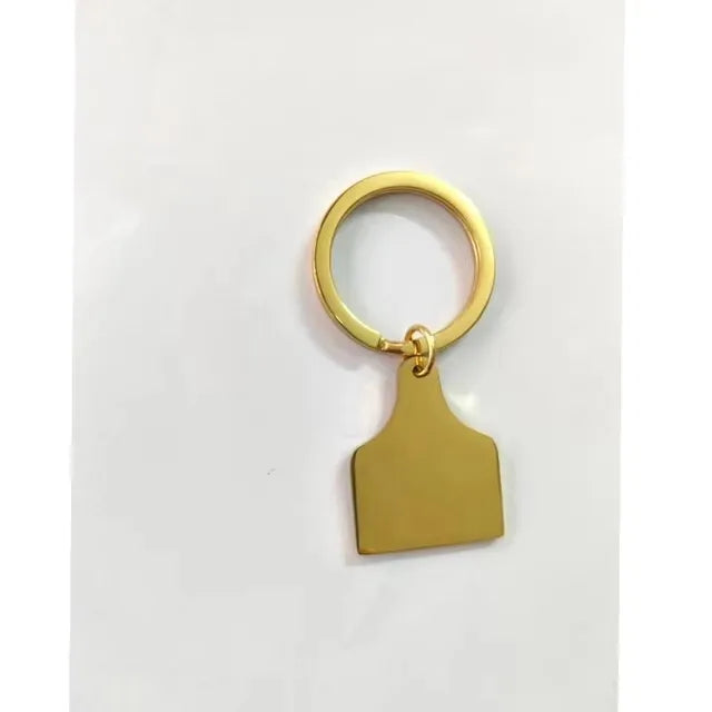 Mirror Stainless Keychain