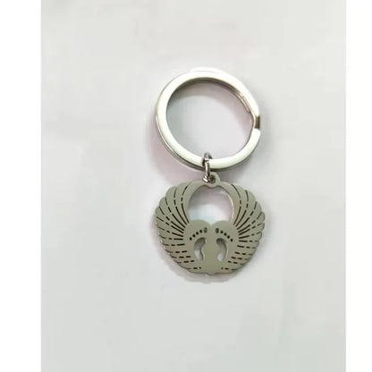 Mirror Stainless Keychain