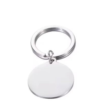 Mirror Stainless Keychain