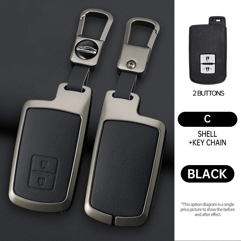 Car Remote Key Case Cover Shell for Toyota Auris Camry RAV4 Avalon Yaris Verso 2012 2013 2014 2015 2016 2017 2018 Accessories