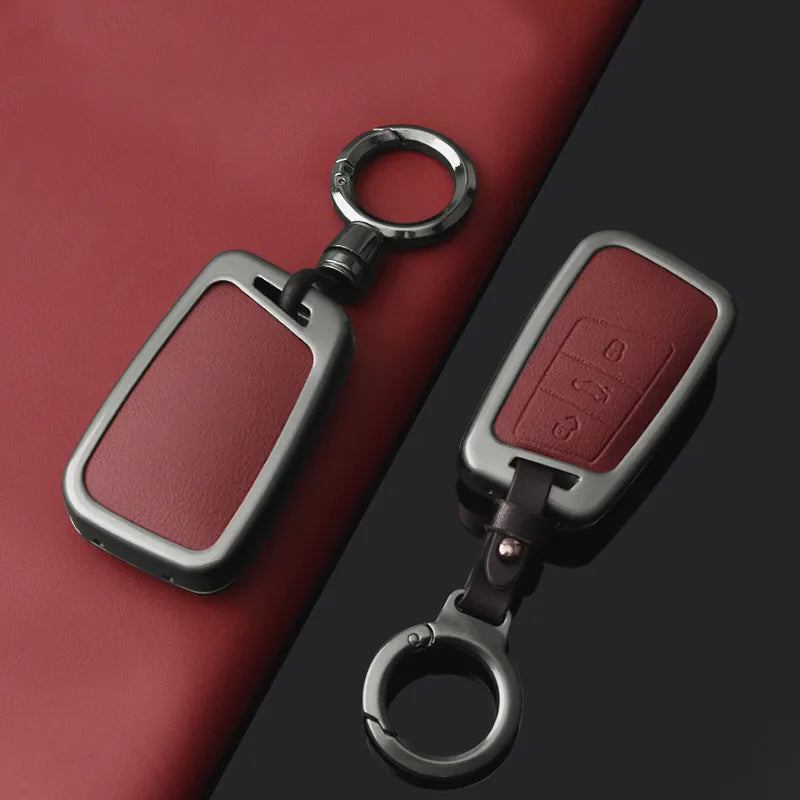 Zinc Alloy Car Key Case Cover Shell for VW Volkswagen Magotan GTE Passat B6 B7 B8 CC Skoda Fabia Superb Kodiaq A7 Accessory