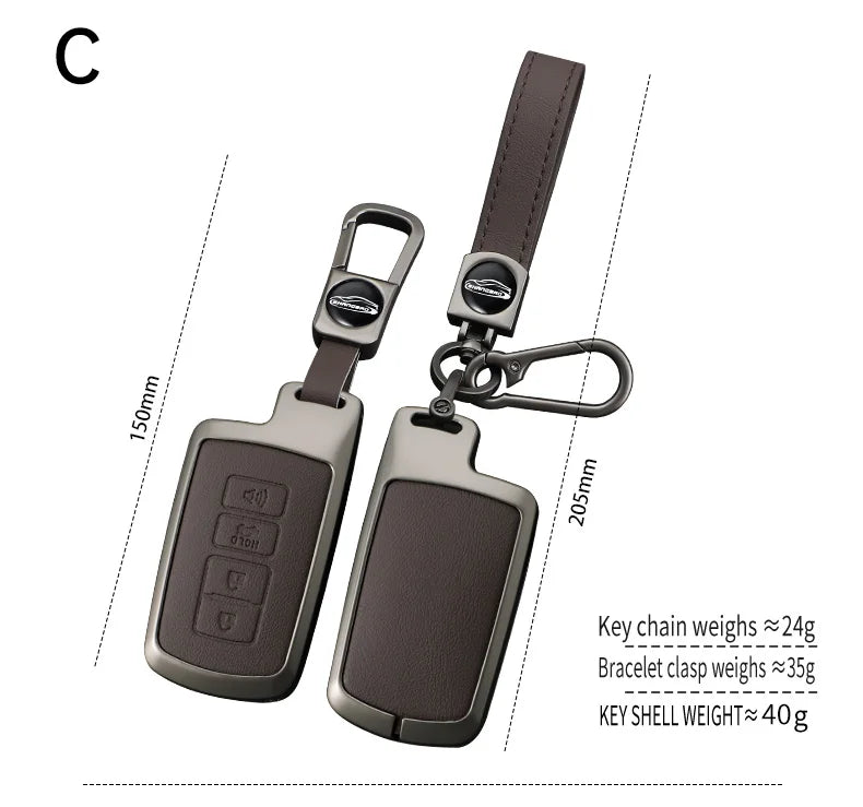 Car Remote Key Case Cover Shell for Toyota Auris Camry RAV4 Avalon Yaris Verso 2012 2013 2014 2015 2016 2017 2018 Accessories