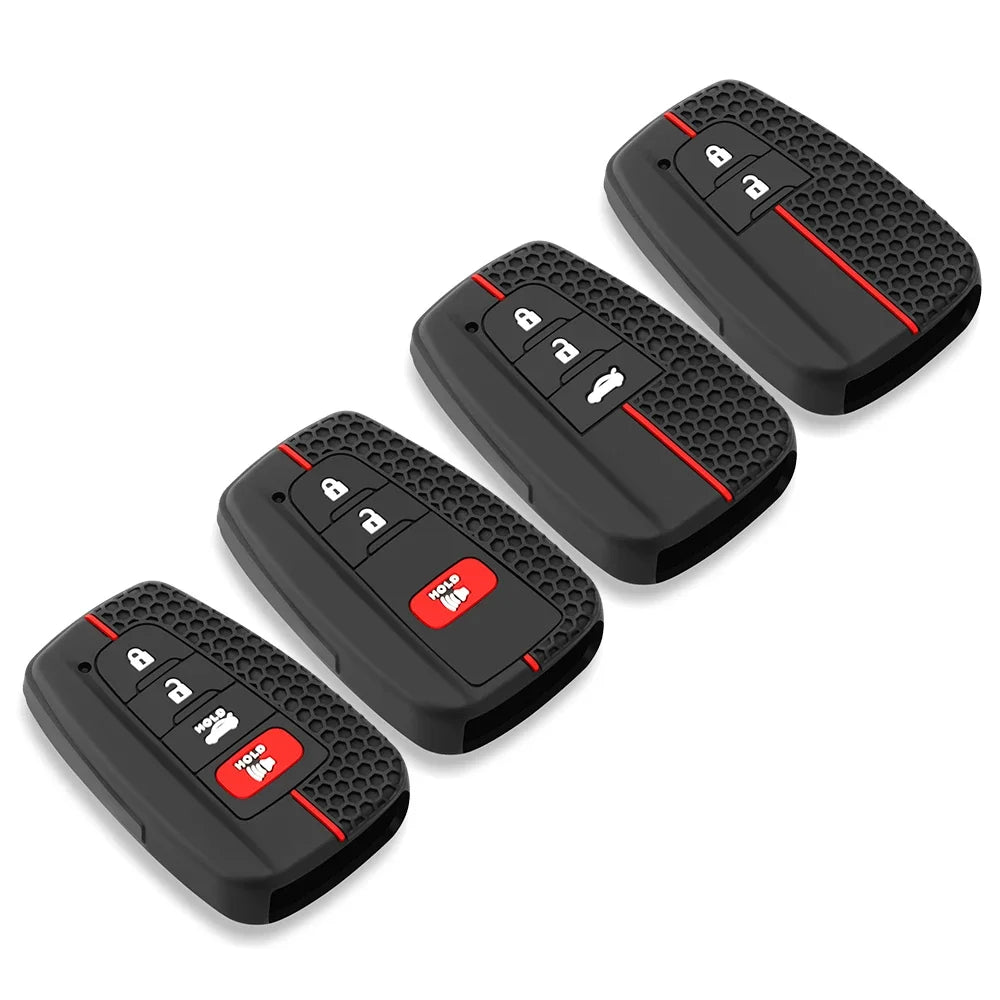 Toyota Remote Key Fob Cover for Camry, RAV4, Corolla: Soft Silica Gel Protector