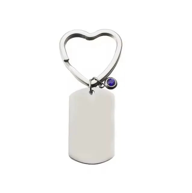 Mirror Stainless Keychain