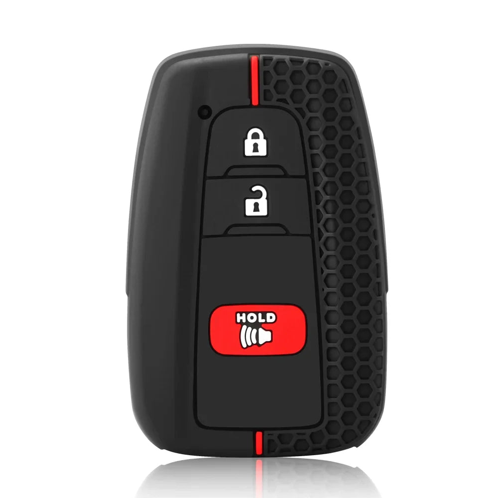 Toyota Remote Key Fob Cover for Camry, RAV4, Corolla: Soft Silica Gel Protector